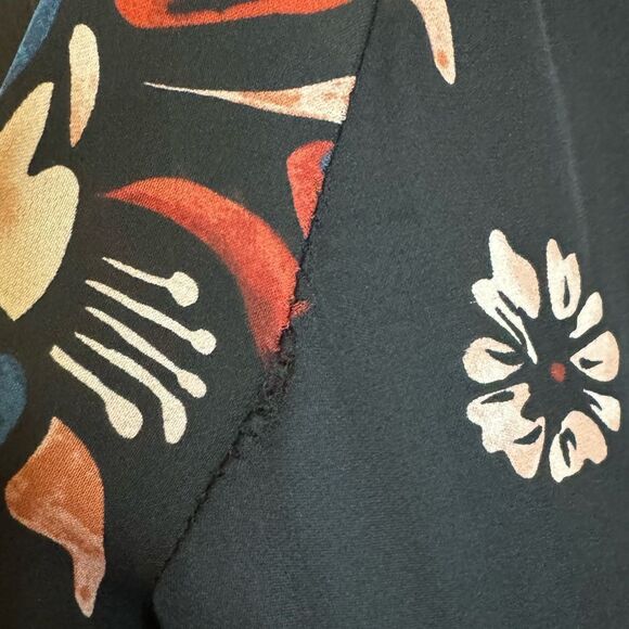 Joie Silk Nour Floral Ruffle Dress - Picture 10 of 12